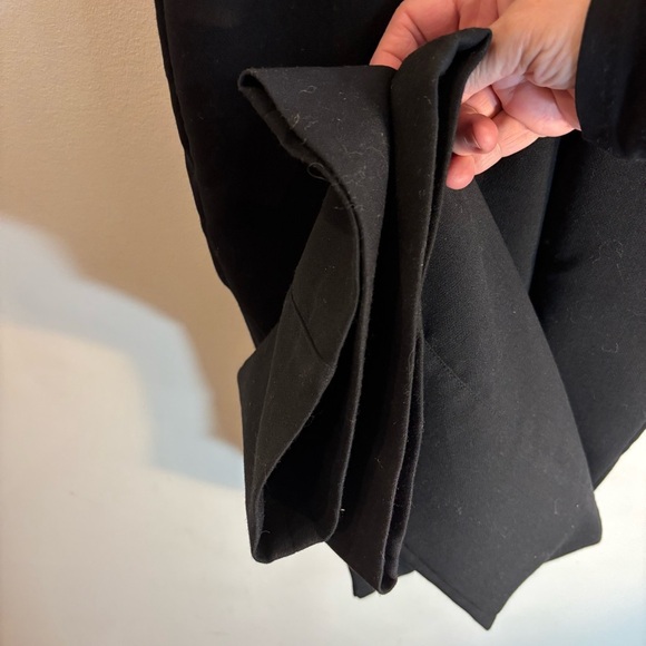 REISS Sz 6 Vittoria Dungaree Wool Blend Jumpsuit Gold Buttons Adjustable Straps - Picture 13 of 15